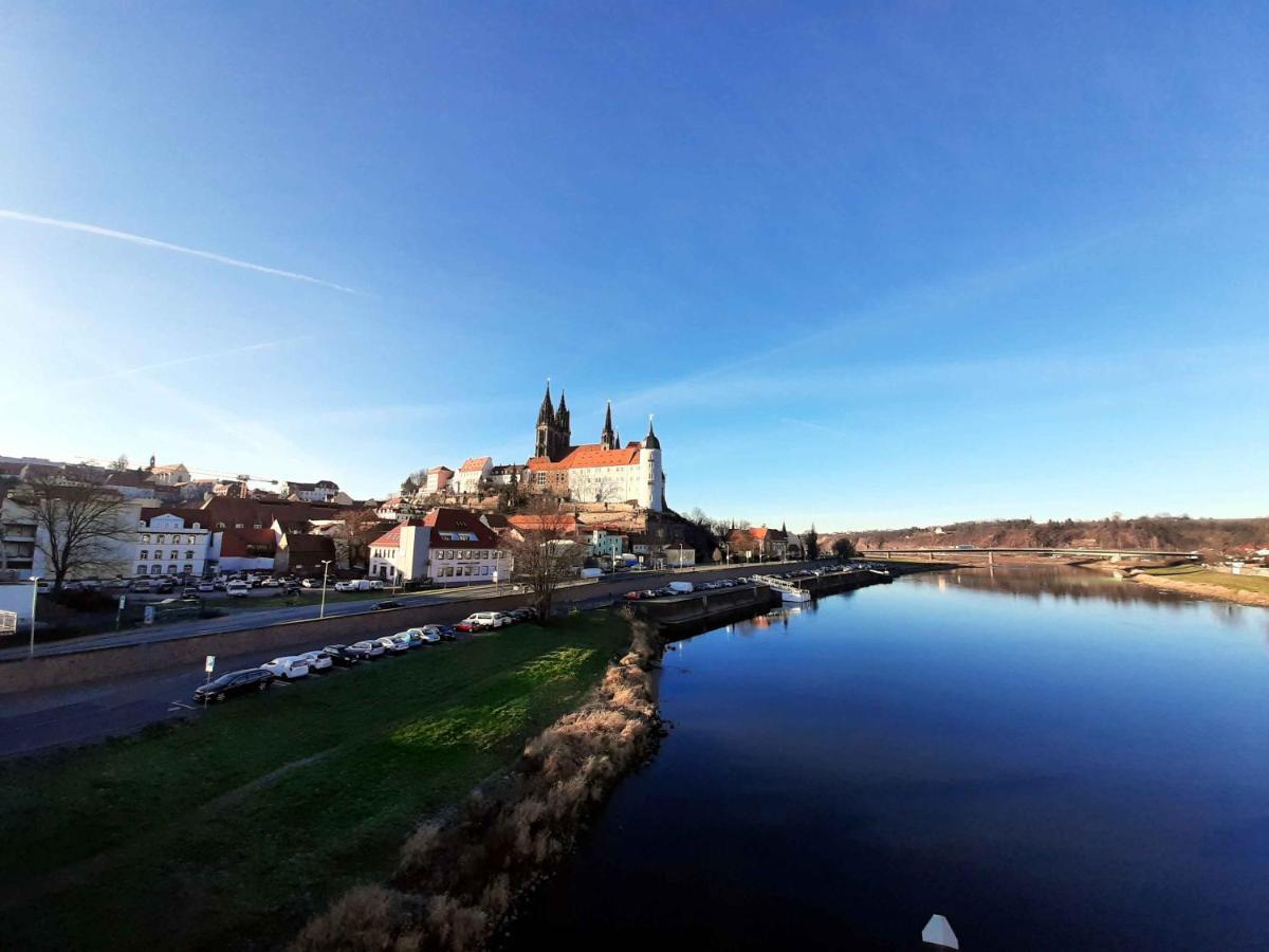 Ferienwohnung Elbsommer Am Weinberg Meißen Exterior foto